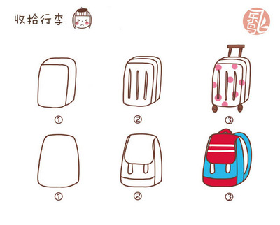 背包與行李箱 旅行者的移動城堡